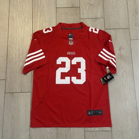 NFL Christian McCaffrey San Francisco 49ersJersey New W/Tags Size XL